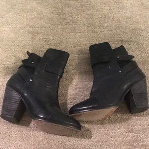 rag & bone Black Ankle Boots